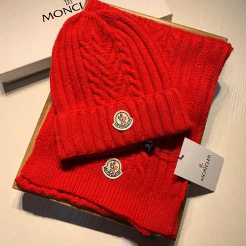 Cheap Moncler Hat and Scarf Set #1401854, $$52.00 USD On Moncler Hat and Scarf and Glove Set