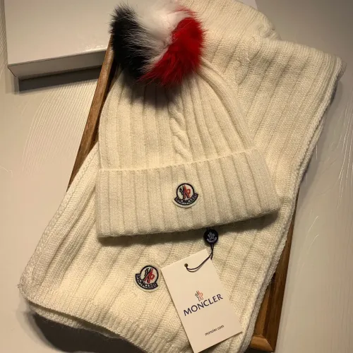 Cheap Moncler Hat and Scarf Set #1401856, $$60.00 USD On Moncler Hat and Scarf and Glove Set