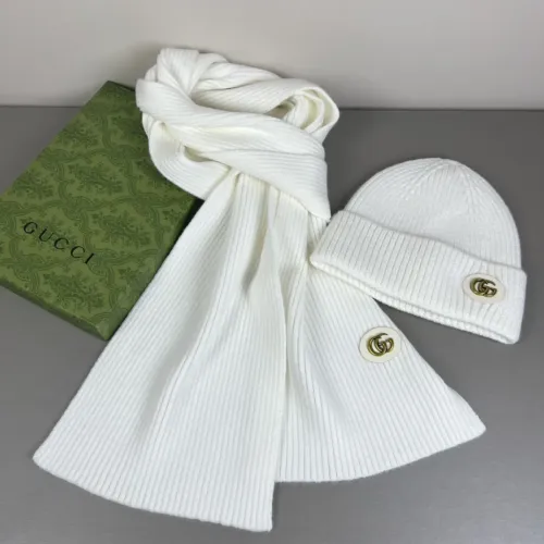 Replica Gucci Hat and Scarf Set #1401869 $45.00 USD for Wholesale