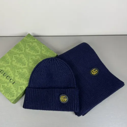 Replica Gucci Hat and Scarf Set #1401872 $45.00 USD for Wholesale