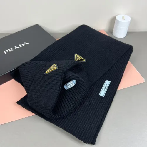 Replica Prada Hat and Scarf Set #1401879 $45.00 USD for Wholesale