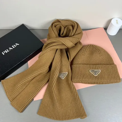 Replica Prada Hat and Scarf Set #1401880 $45.00 USD for Wholesale