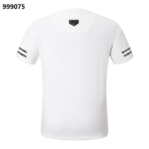 Replica Philipp Plein PP Oversize T-Shirts Short Sleeved For Men #1401913 $29.00 USD for Wholesale