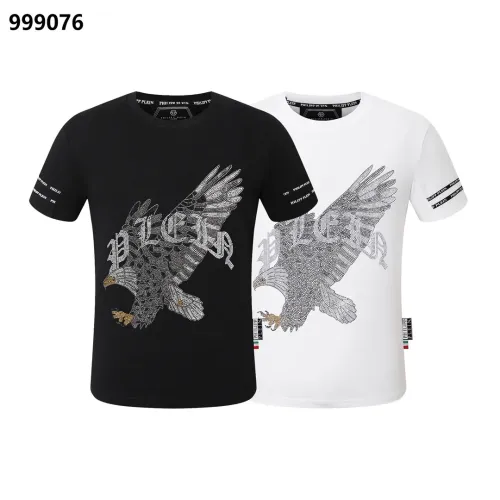 Replica Philipp Plein PP Oversize T-Shirts Short Sleeved For Men #1401916 $29.00 USD for Wholesale