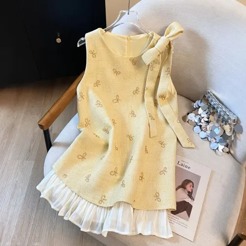 Cheap MIU MIU Dresses Sleeveless For Women #1401918, $$72.00 USD On MIU MIU Dresses