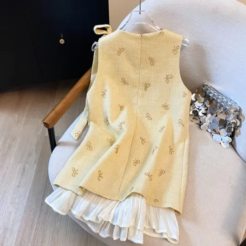 Replica MIU MIU Dresses Sleeveless For Women #1401918 $72.00 USD for Wholesale