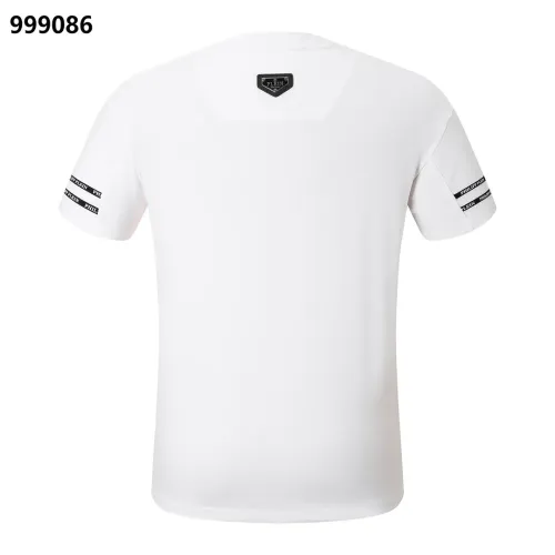 Replica Philipp Plein PP Oversize T-Shirts Short Sleeved For Men #1401938 $29.00 USD for Wholesale
