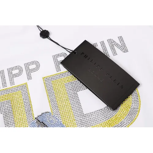 Replica Philipp Plein PP Oversize T-Shirts Short Sleeved For Men #1401954 $29.00 USD for Wholesale