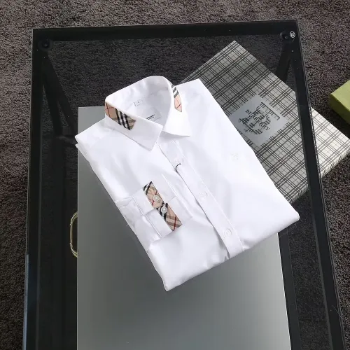 Replica Burberry Shirts Long Sleeved For Men #1402035 $40.00 USD for Wholesale