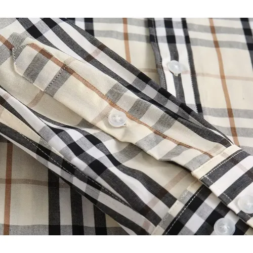 Replica Burberry Shirts Long Sleeved For Men #1402044 $38.00 USD for Wholesale