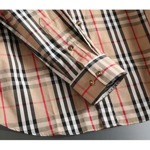 Replica Burberry Shirts Long Sleeved For Men #1402051 $39.00 USD for Wholesale