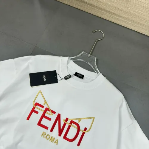 Replica Fendi T-Shirts Short Sleeved For Unisex #1402108 $32.00 USD for Wholesale