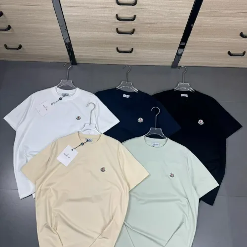 Replica Moncler T-Shirts Short Sleeved For Unisex #1402157 $32.00 USD for Wholesale