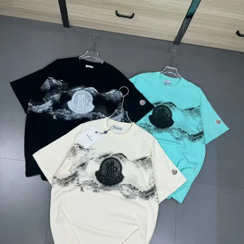 Replica Moncler T-Shirts Short Sleeved For Unisex #1402161 $32.00 USD for Wholesale