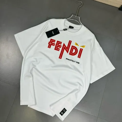 Cheap Fendi T-Shirts Short Sleeved For Unisex #1402264, $$32.00 USD On Fendi T-Shirts