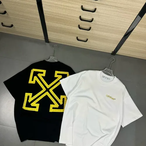 Replica Off-White T-Shirts Short Sleeved For Unisex #1402278 $32.00 USD for Wholesale