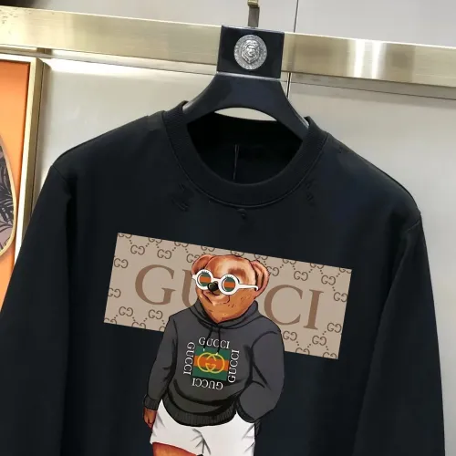 Replica Gucci Hoodies Long Sleeved For Men #1402509 $48.00 USD for Wholesale