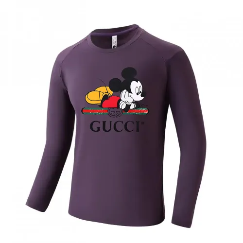 Cheap Gucci T-Shirts Long Sleeved For Men #1402593, $$42.00 USD On Gucci T-Shirts