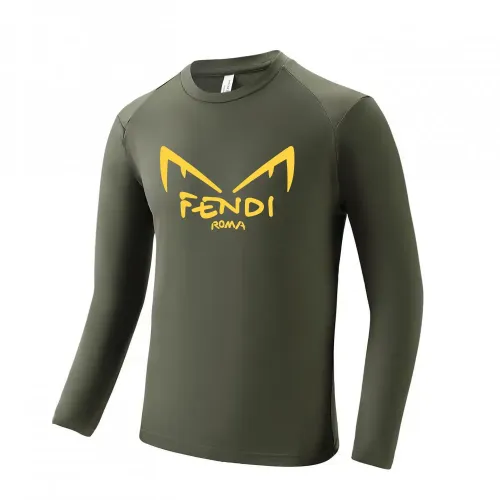Cheap Fendi T-Shirts Long Sleeved For Men #1402605, $$42.00 USD On Fendi T-Shirts
