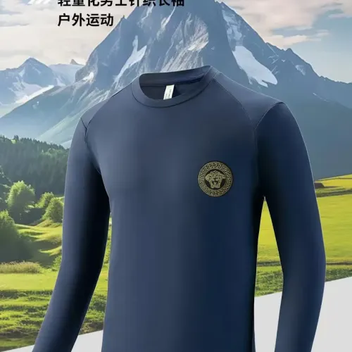 Cheap Versace T-Shirts Long Sleeved For Men #1402624, $$42.00 USD On Versace T-Shirts