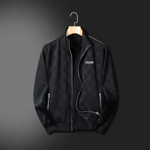 Replica Celine Tracksuits Long Sleeved For Men #1402713 $92.00 USD for Wholesale