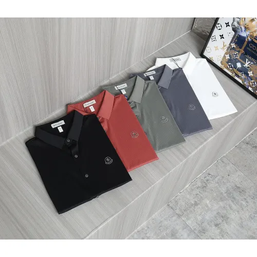 Replica Moncler Shirts Short Sleeved For Men #1402778 $52.00 USD for Wholesale