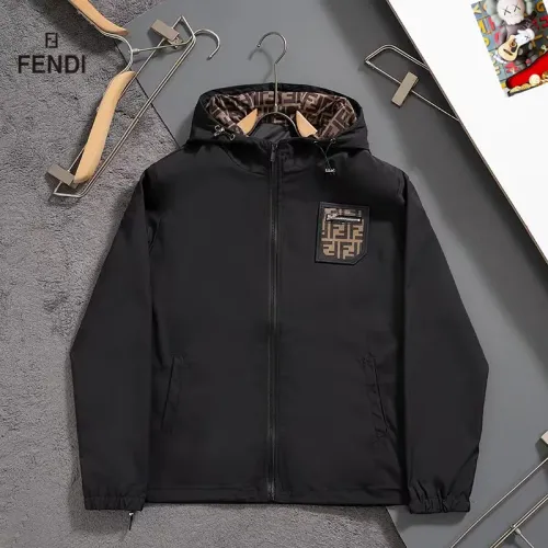 Cheap Fendi Jackets Long Sleeved For Men #1403240, $$60.00 USD On Fendi Jackets