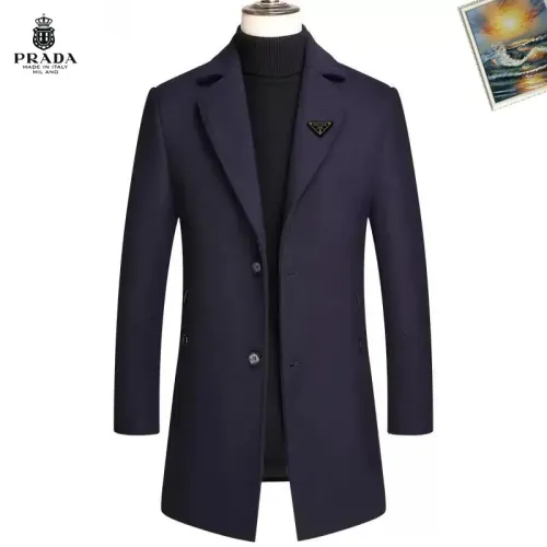 Cheap Prada Coats Long Sleeved For Men #1403250, $$88.00 USD On Prada Coats
