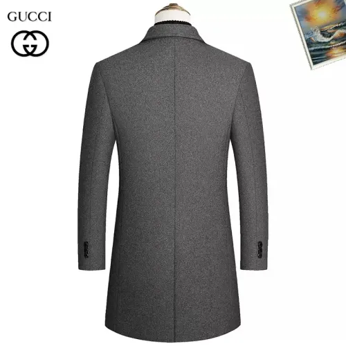 Replica Gucci Coats Long Sleeved For Men #1403258 $88.00 USD for Wholesale