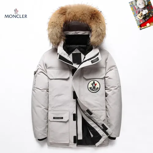 Cheap Moncler Down Feather Coat Long Sleeved For Men #1403312, $$82.00 USD On Moncler Down Feather Coat