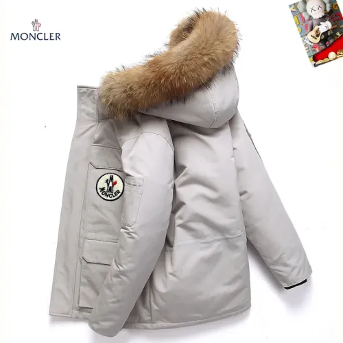 Replica Moncler Down Feather Coat Long Sleeved For Men #1403312 $82.00 USD for Wholesale
