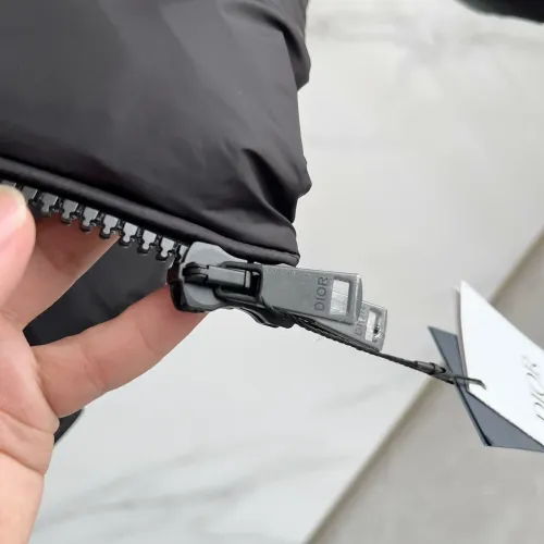 Replica Christian Dior Down Feather Coat Long Sleeved For Men #1403347 $240.00 USD for Wholesale