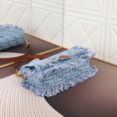 Replica Fendi AAA Quality Shoulder Bags For Women #1403366 $112.00 USD for Wholesale