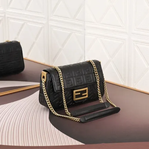 Replica Fendi AAA Quality Shoulder Bags For Women #1403389 $88.00 USD for Wholesale