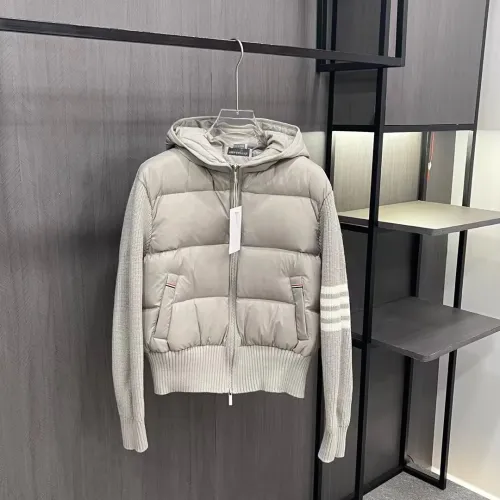 Cheap Thom Browne Down Feather Coat Long Sleeved For Women #1403455, $$132.00 USD On Thom Browne Down Feather Coat