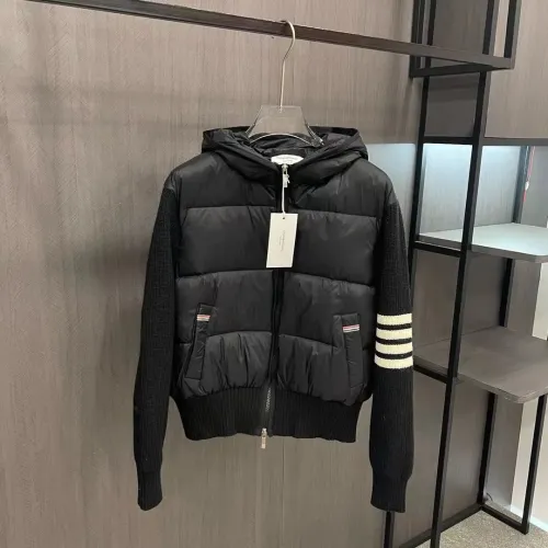 Cheap Thom Browne Down Feather Coat Long Sleeved For Women #1403456, $$132.00 USD On Thom Browne Down Feather Coat