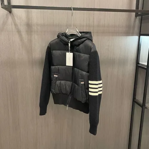 Replica Thom Browne Down Feather Coat Long Sleeved For Women #1403456 $132.00 USD for Wholesale
