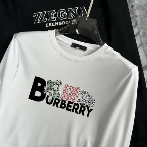 Replica Burberry T-Shirts Long Sleeved For Unisex #1403457 $34.00 USD for Wholesale