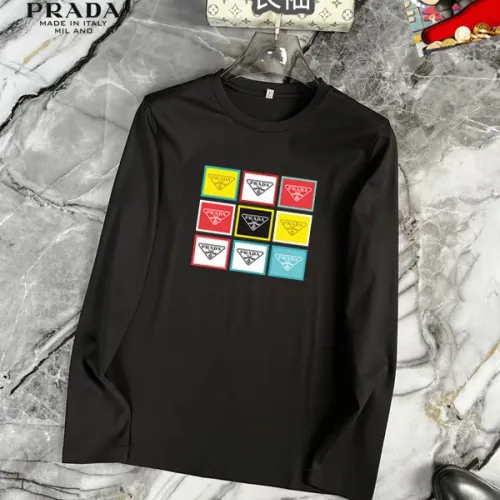 Cheap Prada T-Shirts Long Sleeved For Unisex #1403480, $$34.00 USD On Prada T-Shirts