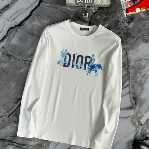 Cheap Christian Dior T-Shirts Long Sleeved For Unisex #1403487, $$34.00 USD On Christian Dior T-Shirts
