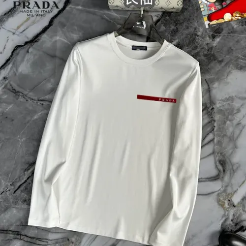 Cheap Prada T-Shirts Long Sleeved For Unisex #1403501, $$34.00 USD On Prada T-Shirts