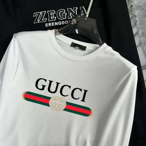 Replica Gucci T-Shirts Long Sleeved For Unisex #1403503 $34.00 USD for Wholesale