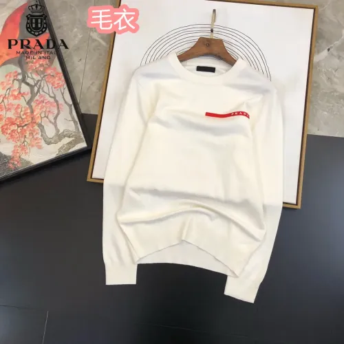 Cheap Prada Sweaters Long Sleeved For Men #1403589, $$42.00 USD On Prada Sweaters