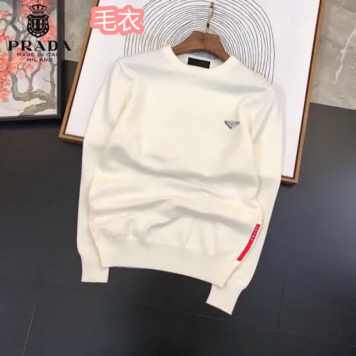 Cheap Prada Sweaters Long Sleeved For Men #1403610, $$42.00 USD On Prada Sweaters