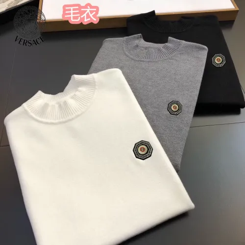Replica Versace Sweaters Long Sleeved For Men #1403621 $42.00 USD for Wholesale