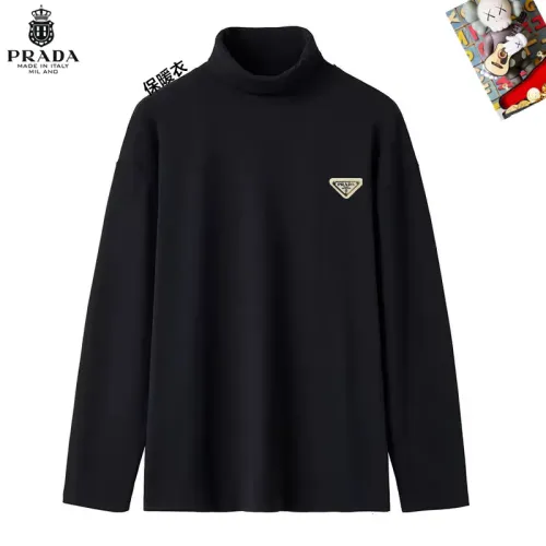 Cheap Prada T-Shirts Long Sleeved For Men #1403668, $$40.00 USD On Prada T-Shirts