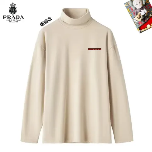 Cheap Prada T-Shirts Long Sleeved For Men #1403730, $$40.00 USD On Prada T-Shirts