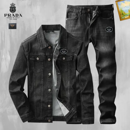 Cheap Prada Tracksuits Long Sleeved For Men #1403850, $$100.00 USD On Prada Tracksuits