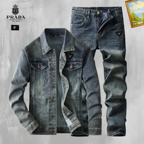 Cheap Prada Tracksuits Long Sleeved For Men #1403854, $$100.00 USD On Prada Tracksuits