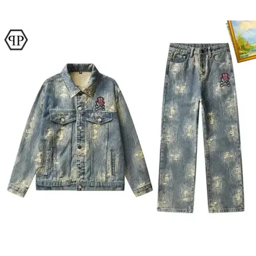 Cheap Philipp Plein PP Tracksuits Long Sleeved For Men #1403864, $$100.00 USD On Philipp Plein PP Tracksuits